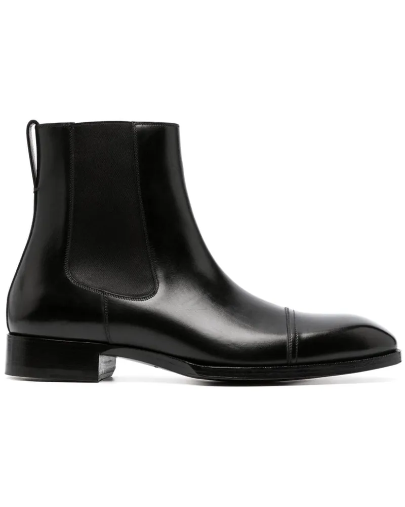 Tom Ford Elkan Chelsea-Boots - Schwarz Schwarz