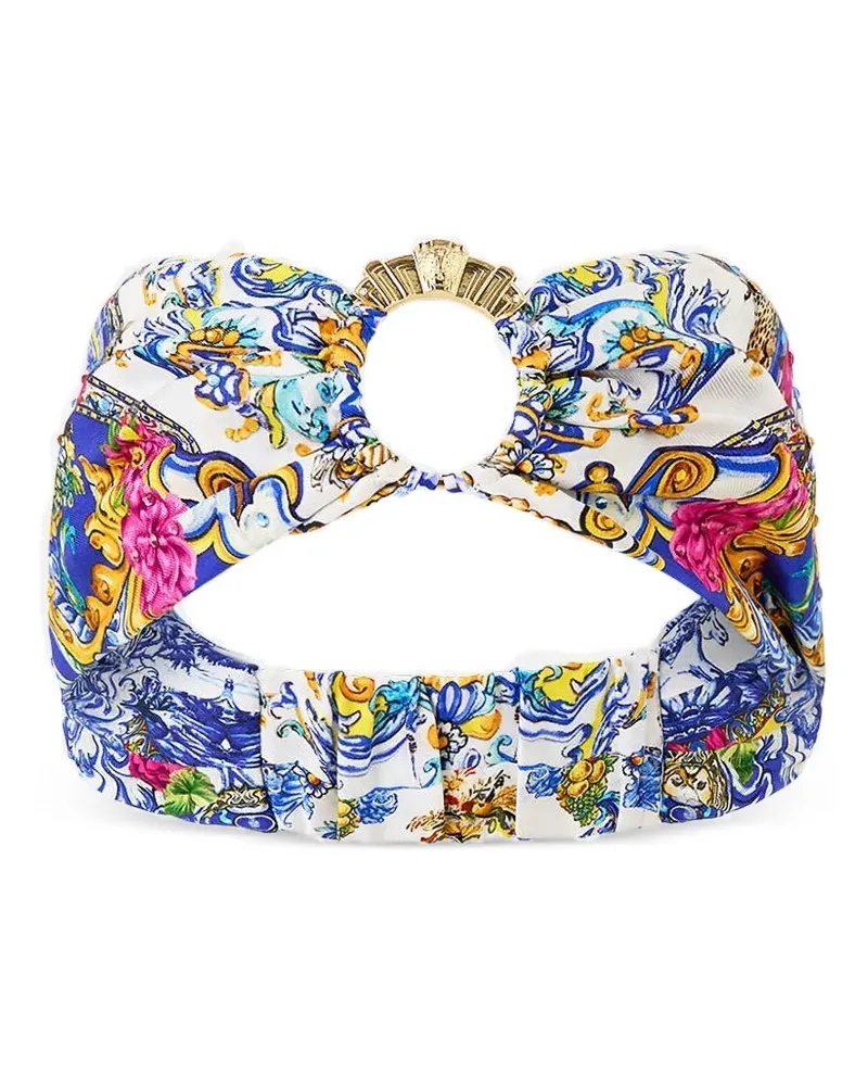 Camilla ring printed headband - Weiß Weiß