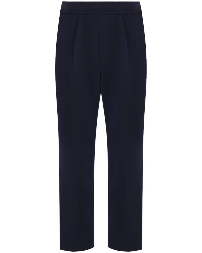 CFCL Gestrickte Milan Straight-Leg-Hose - Blau Blau