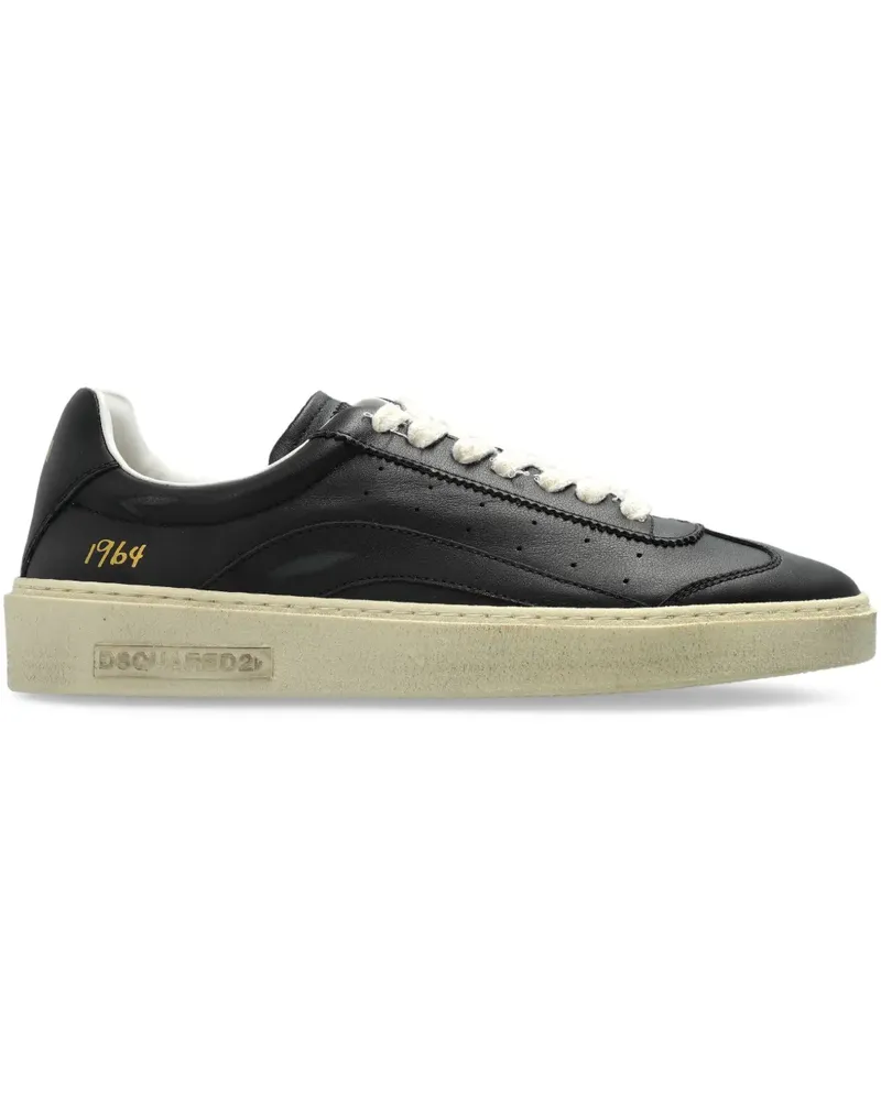 Dsquared2 Sneakers aus Leder - Schwarz Schwarz