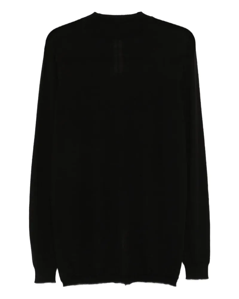 Rick Owens Level Lupetto crew-neck sweater - Schwarz Schwarz