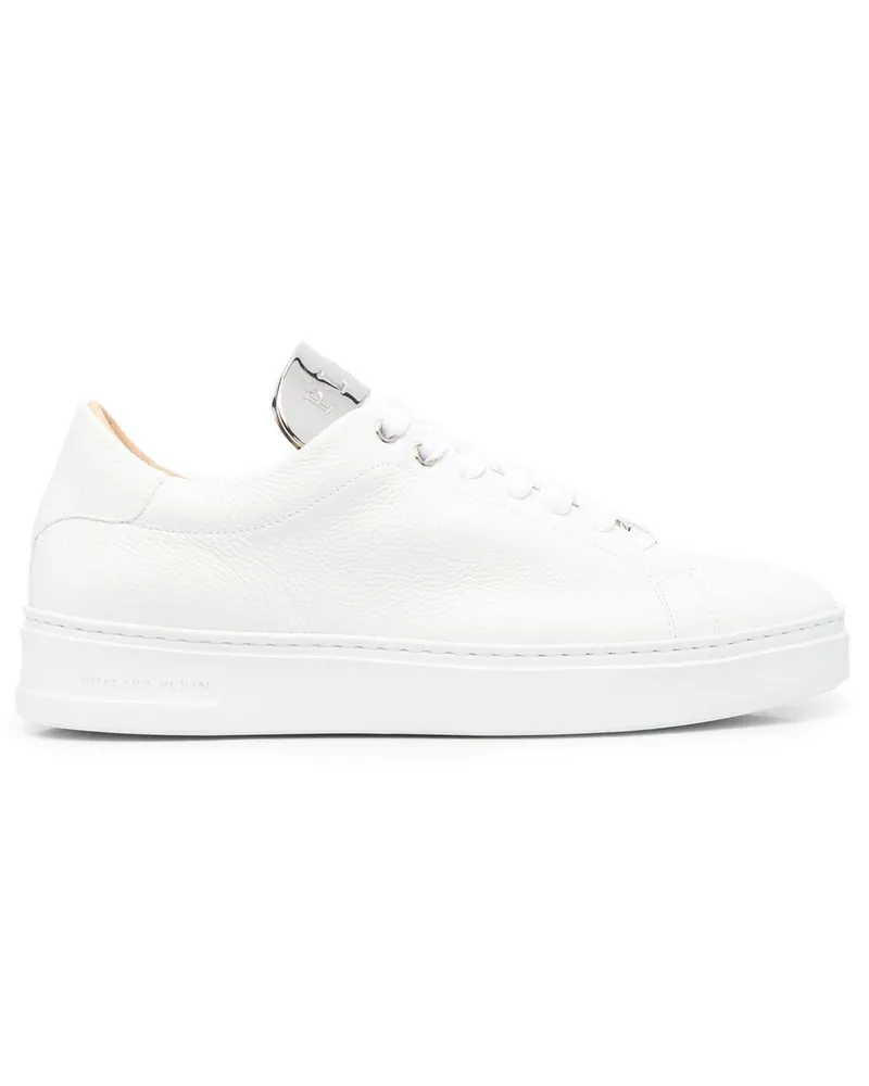 Philipp Plein Sneakers mit Schnürung - Weiß Weiß
