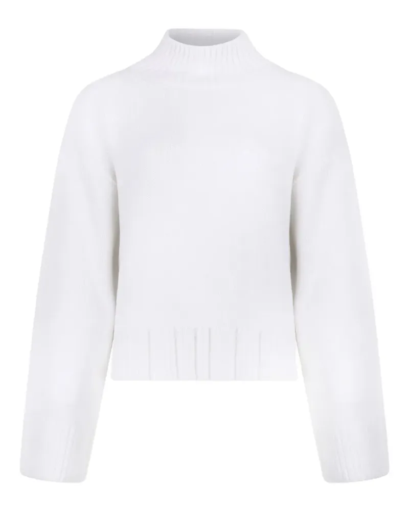 Fabiana Filippi Pullover mit Stehkragen - Weiß Weiß