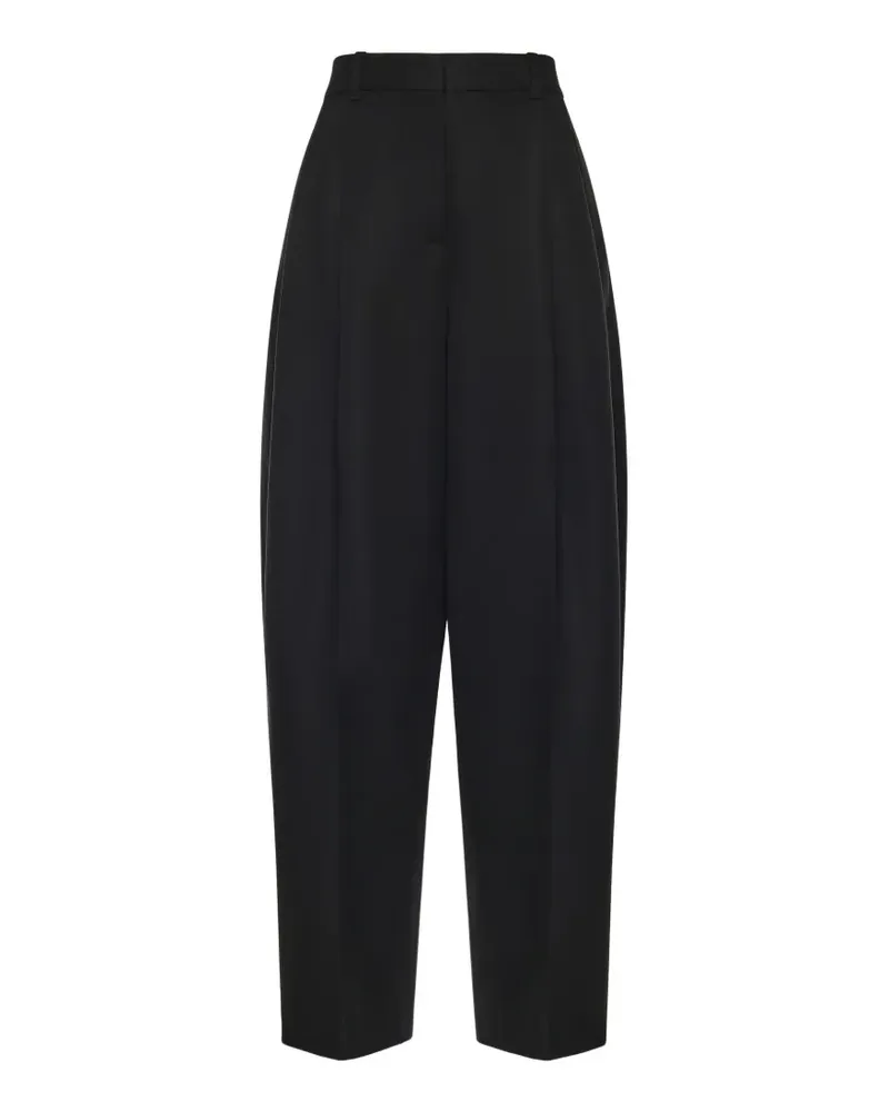 Jacquemus The Man's pleated trousers - Schwarz Schwarz