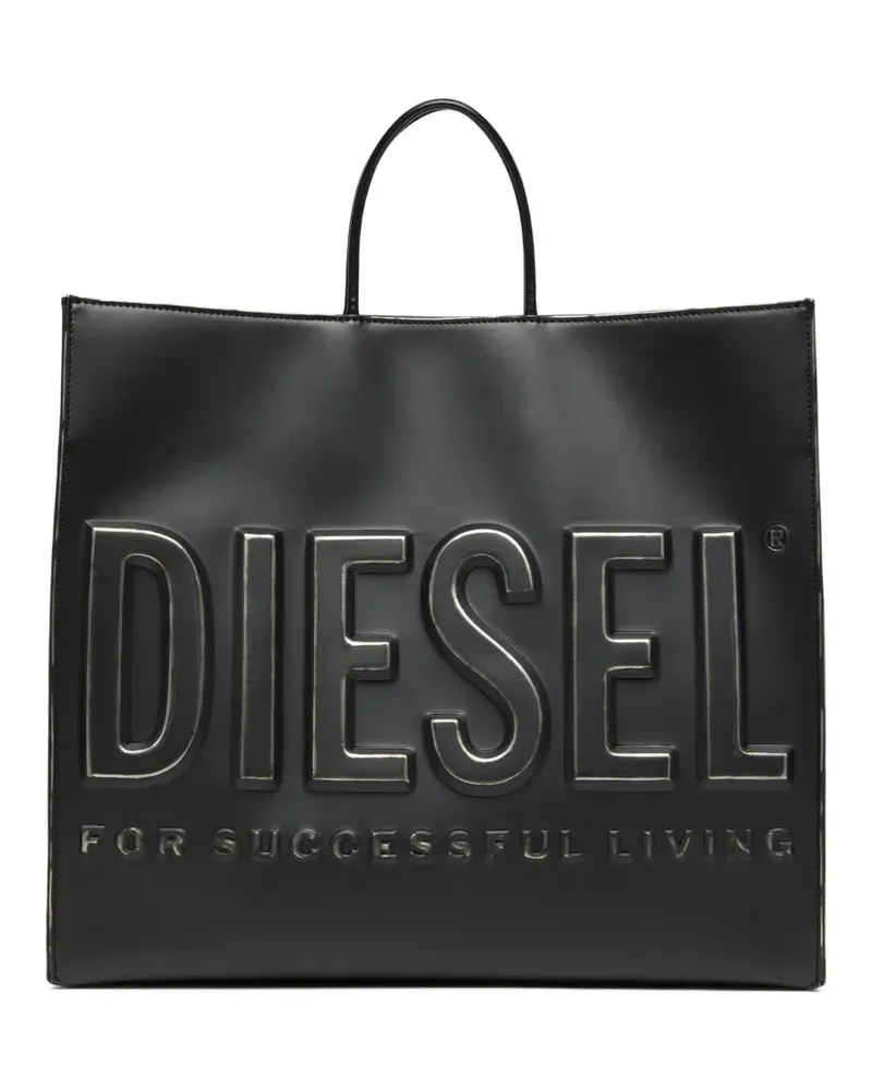 Diesel Dsl 3D Tote Bag - Schwarz Schwarz