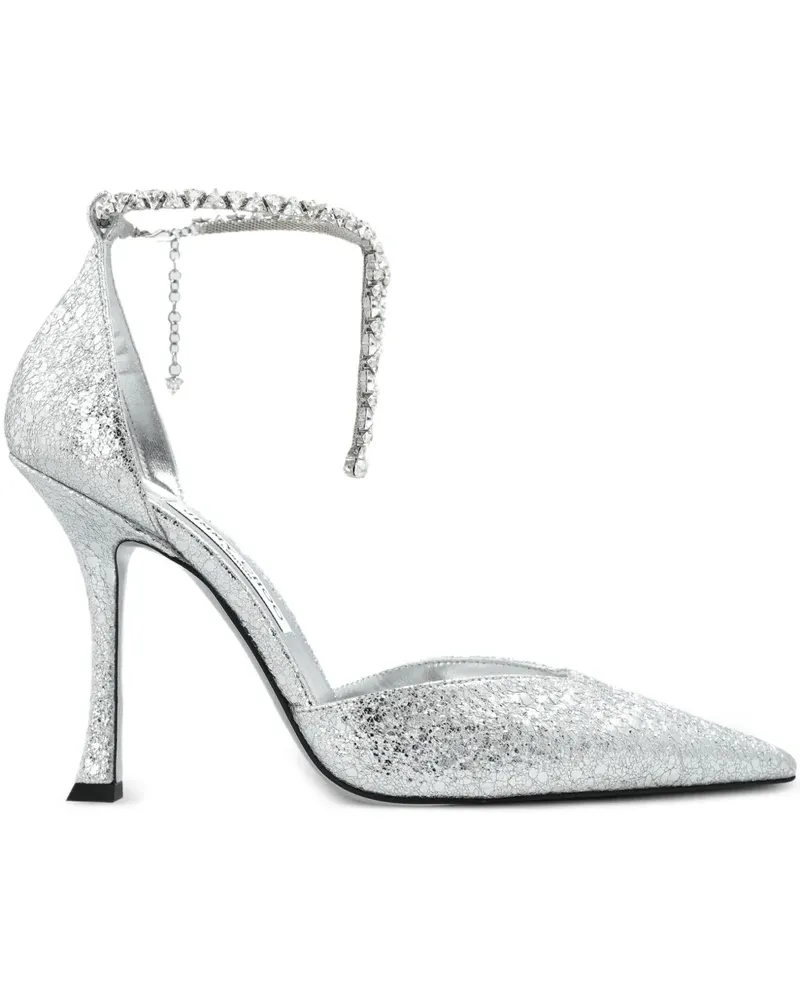 Jimmy Choo Stevie Pumps 110mm - Silber Silber