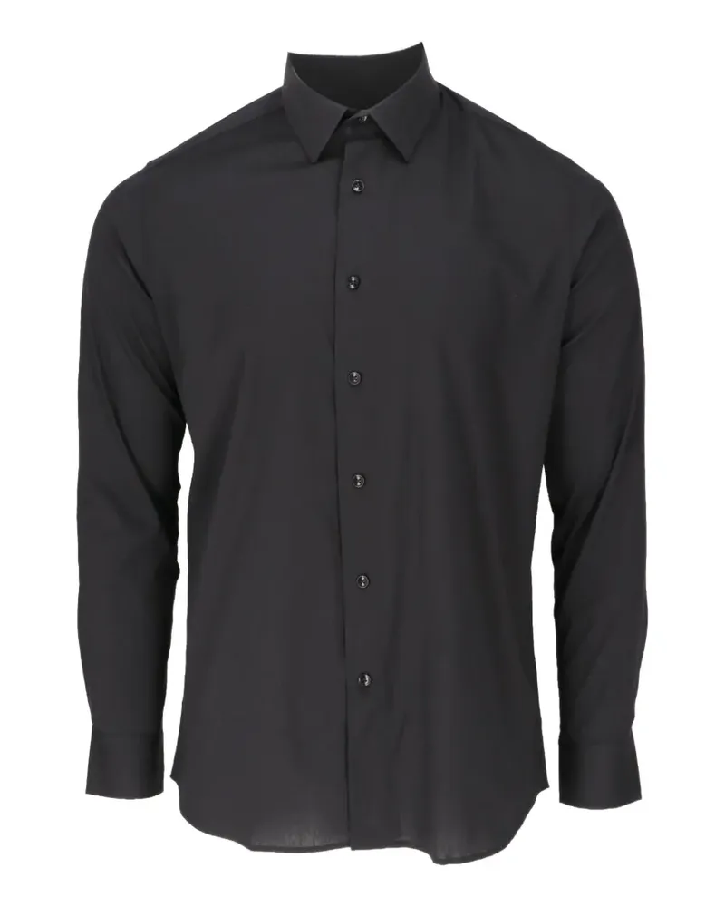 Scotch&Soda slim-fit shirt - Schwarz Schwarz