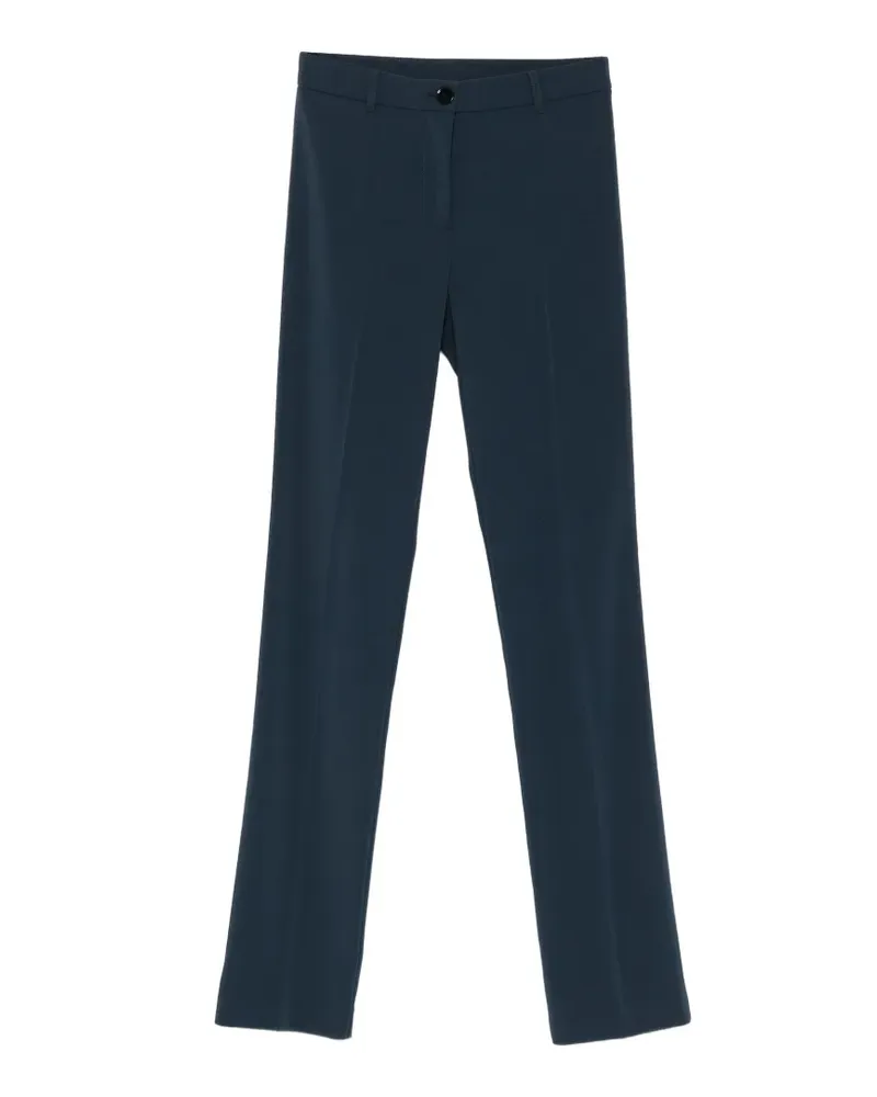 Patrizia Pepe Schmale Hose mit Knopfverschluss - Blau Blau