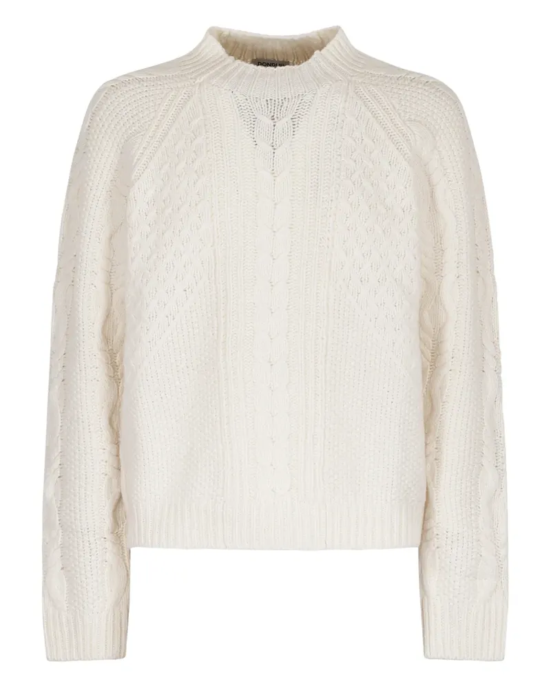 Dondup Pullover mit Zopfmuster - Nude Nude