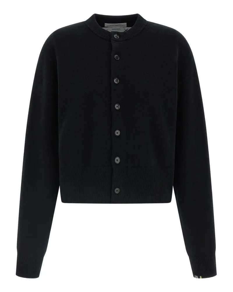 extreme cashmere Cardigan mit Knopfmanschetten - Schwarz Schwarz