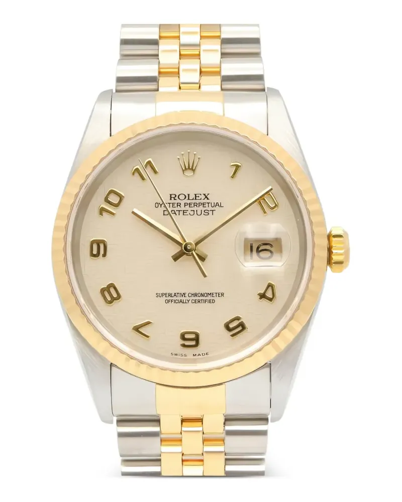 Rolex 2001 Datejust Armbanduhr 35mm - Nude Nude