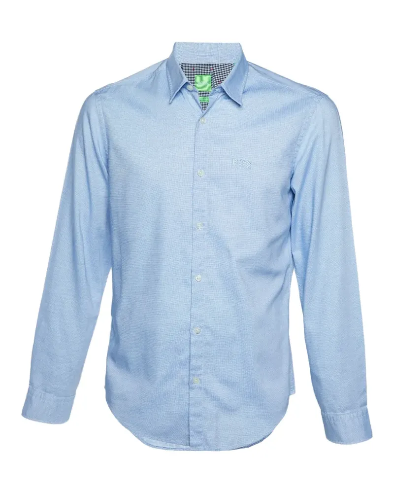 HUGO BOSS Kariertes C-Buster Hemd - Blau Blau