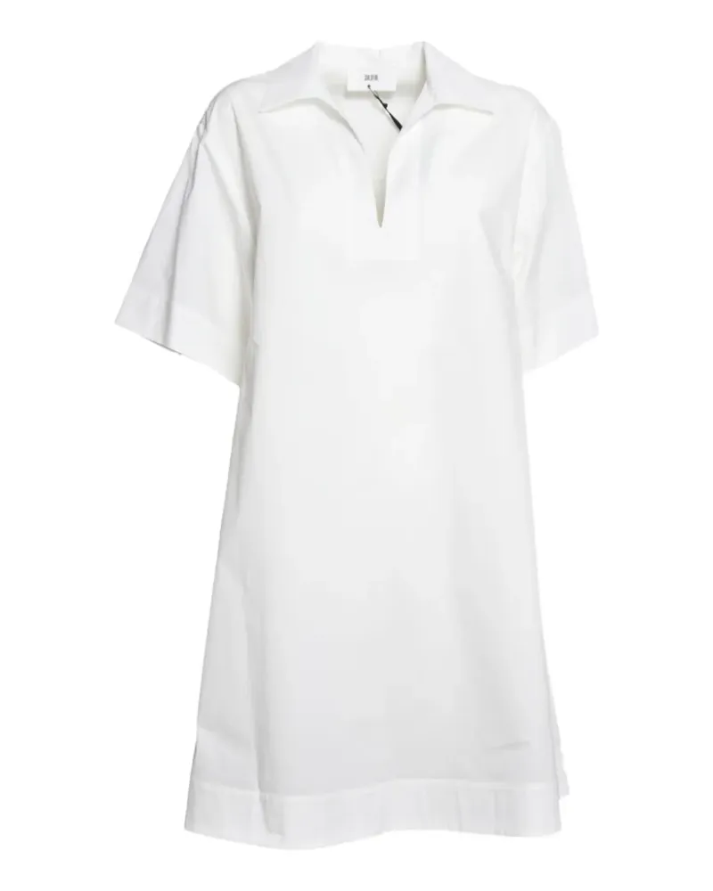 SOLOTRE short-sleeve shirt dress - Weiß Weiß