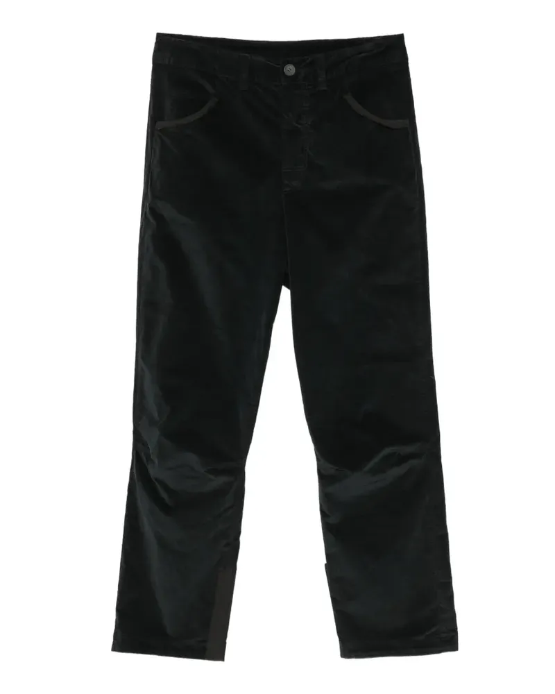 KristenseN Du Nord Straight-Leg-Hose aus Cord - Schwarz Schwarz
