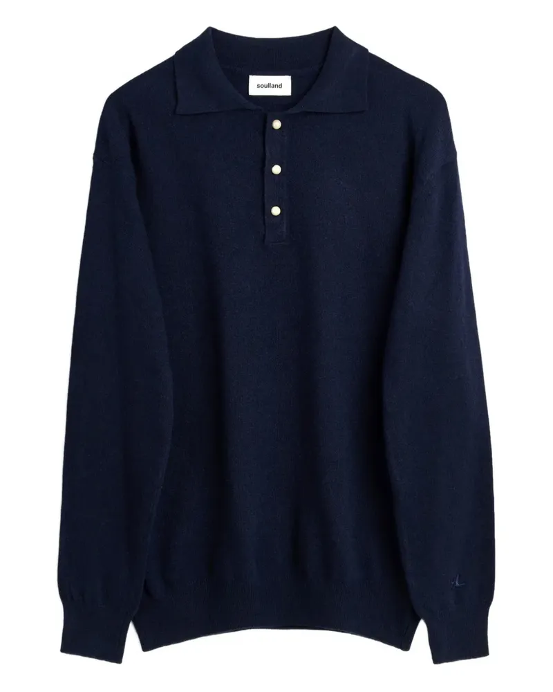Soulland Marcel sweater - Blau Blau