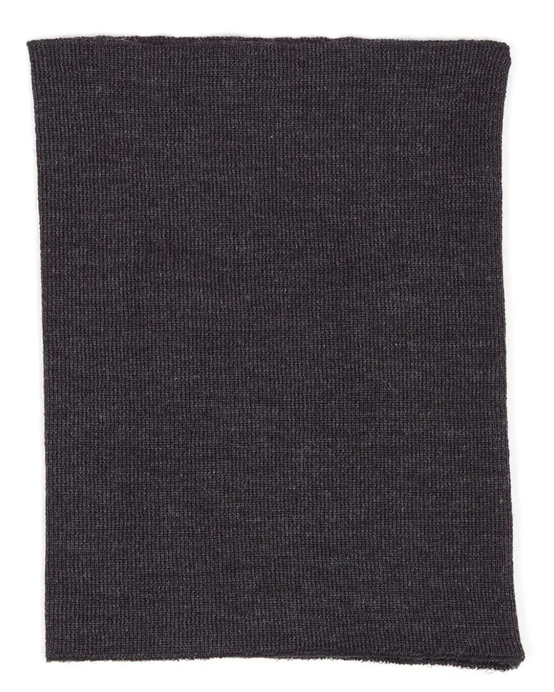 Maison Margiela Schal mit Ziernähten - Grau Grau