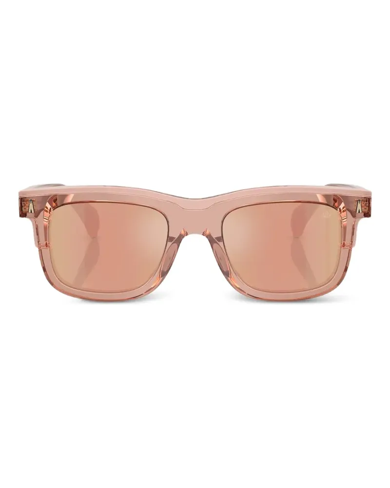 Moncler Claro Sonnenbrille mit eckigem Gestell - Rosa Rosa