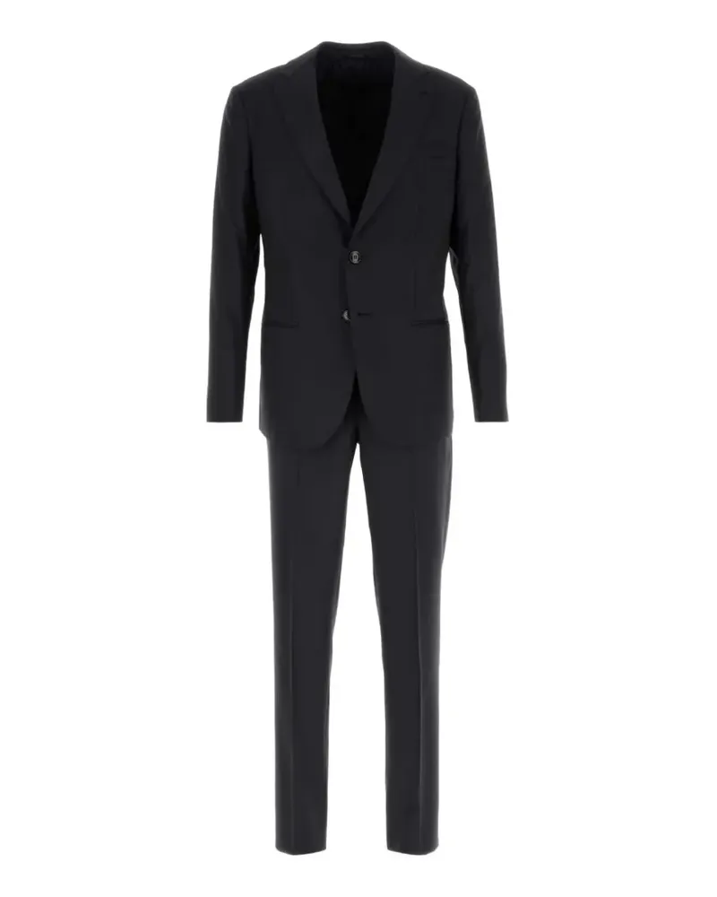 Giorgio Armani welt-pocket suit - Blau Blau
