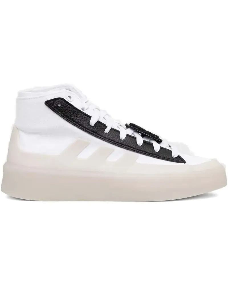 adidas Znsored three-stripe platform sneakers - Weiß Weiß
