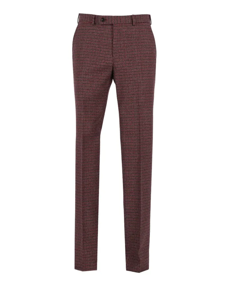 Gabriele Pasini micro-twill virgin-wool trousers - Rot Rot