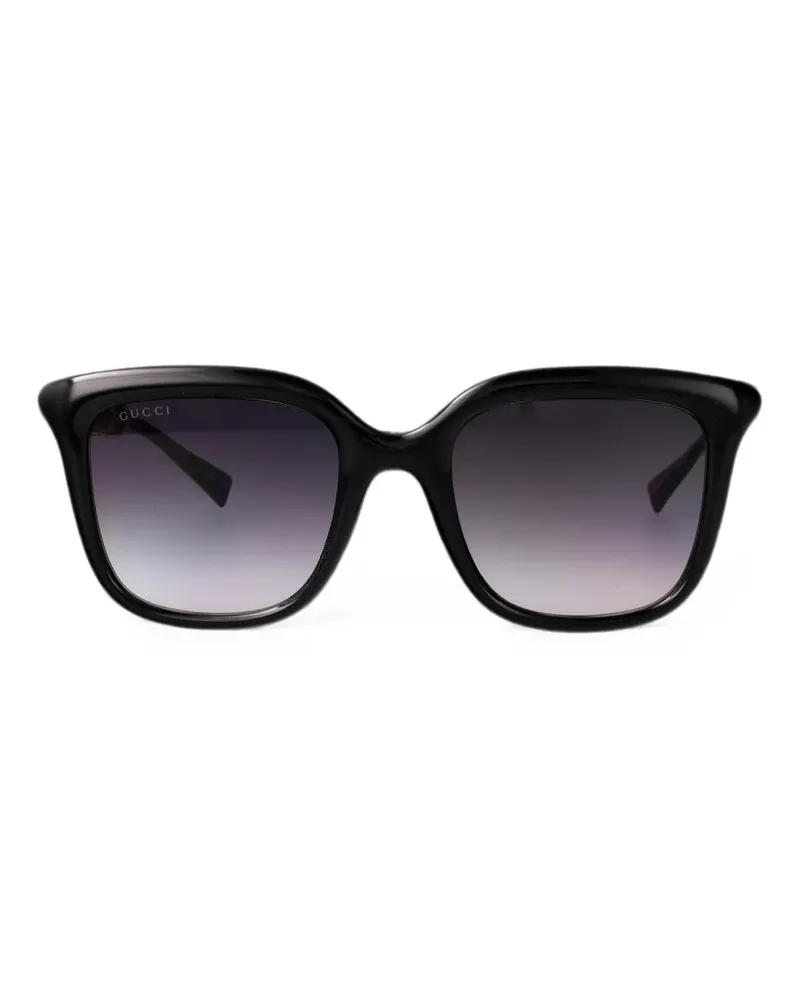 Gucci square-frame sunglasses - Schwarz Schwarz