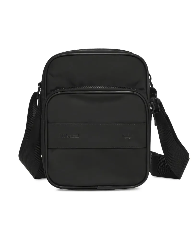 adidas Schultertasche mit Logo-Prägung - Schwarz Schwarz