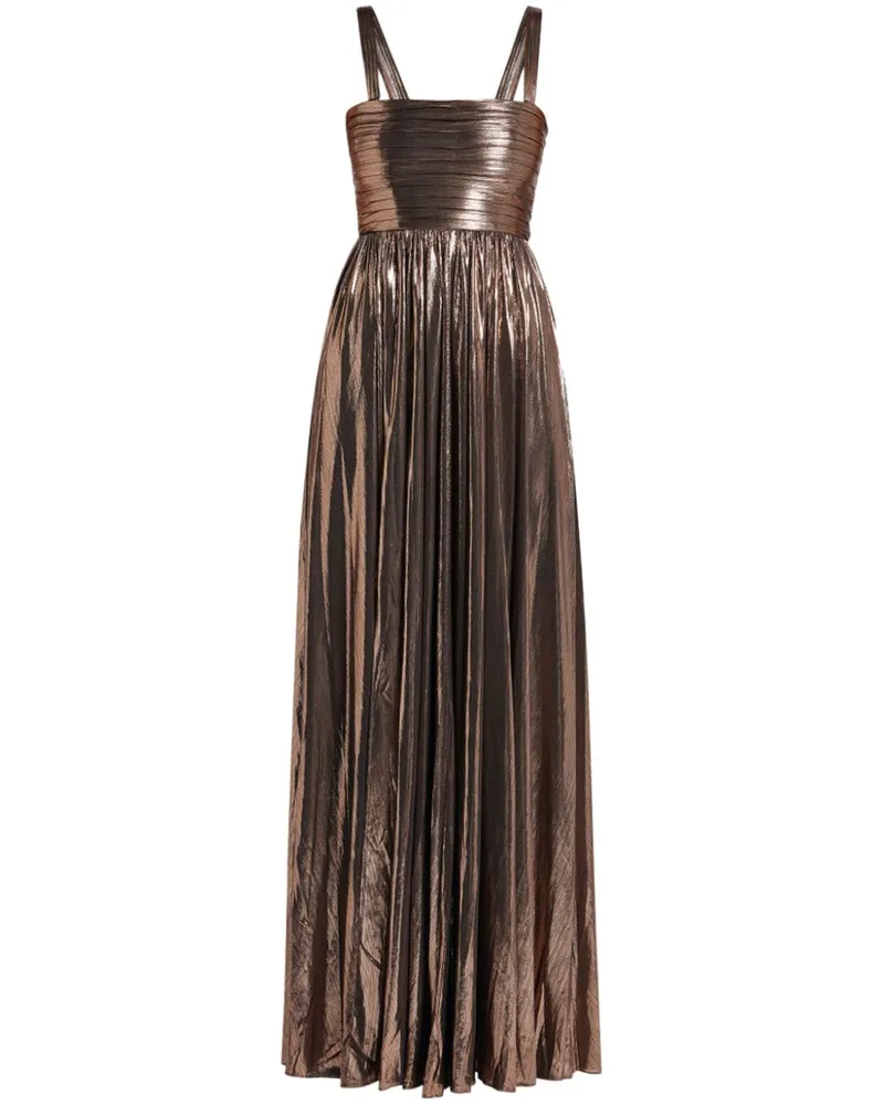 Retrofête Iris Abendkleid - Braun Braun