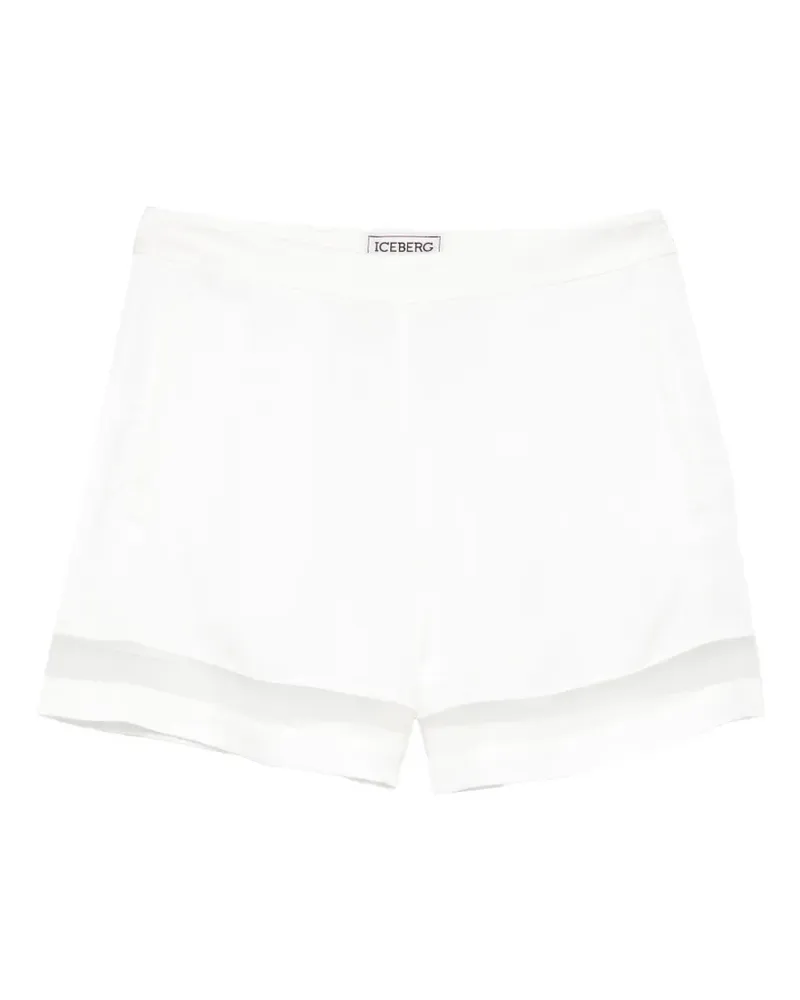 Iceberg Weiße Shorts Weiß