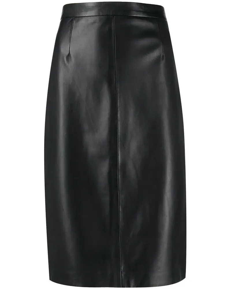 RED Valentino Schmaler Bleistiftrock - Schwarz Schwarz