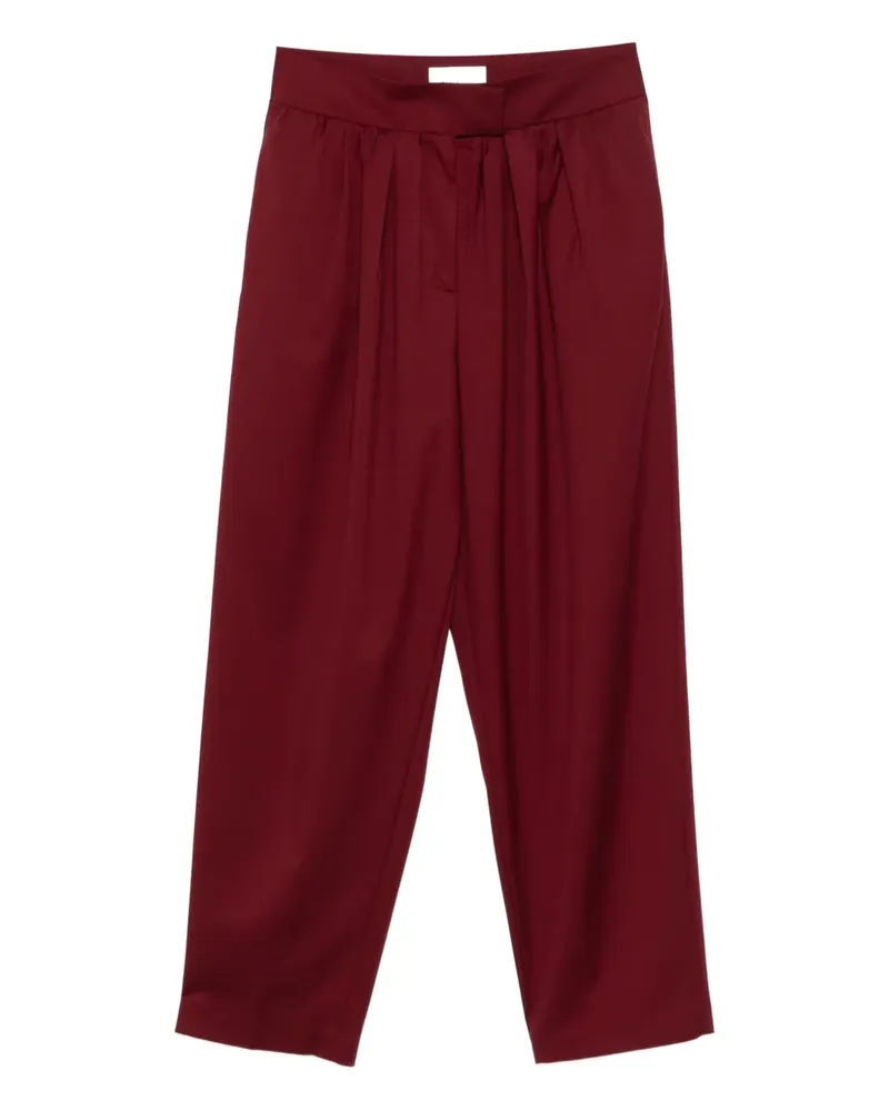 ARMARIUM Marlon Hose mit Falten - Rot Rot
