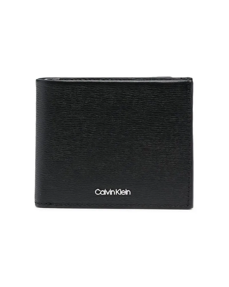 Calvin Klein Portemonnaie mit Logo - Schwarz Schwarz