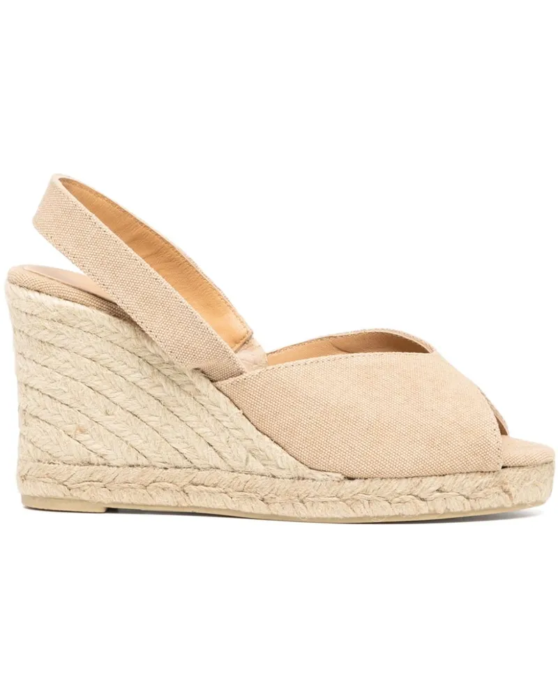 Castañer Brisa Espadrilles 80mm - Nude Nude