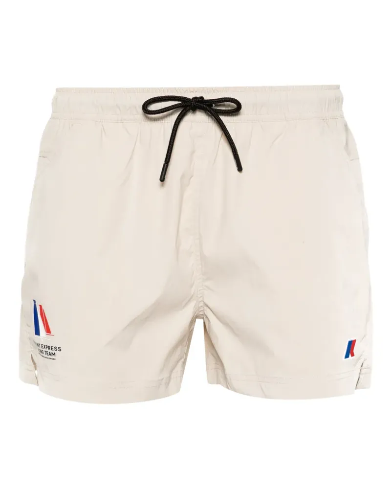 K-Way Mehdy Orient Express AC Badeshorts - Nude Nude