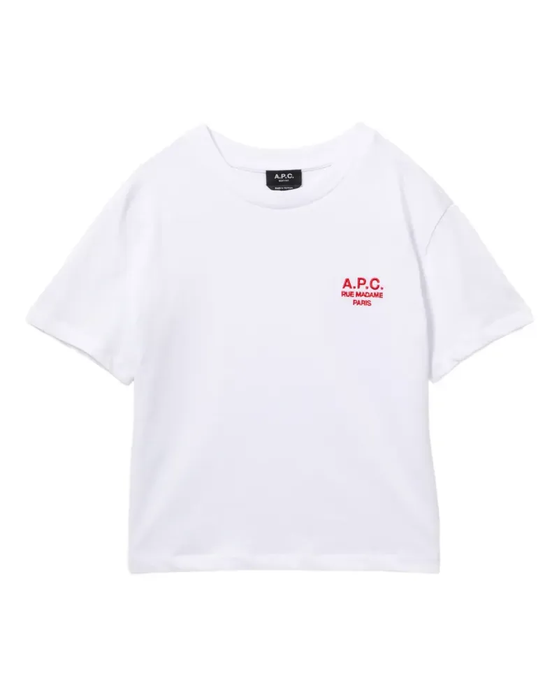 A.P.C. Rue Madame T-Shirt - Weiß Weiß