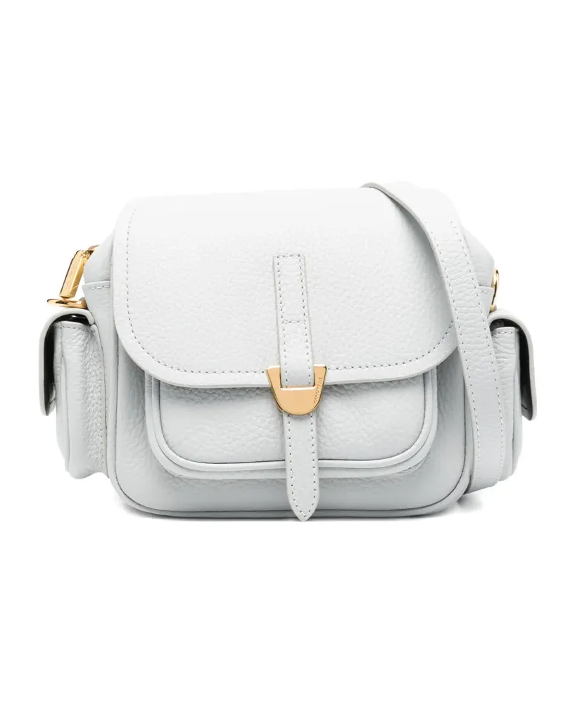 Coccinelle Kleine Campus Schultertasche - Grau Grau