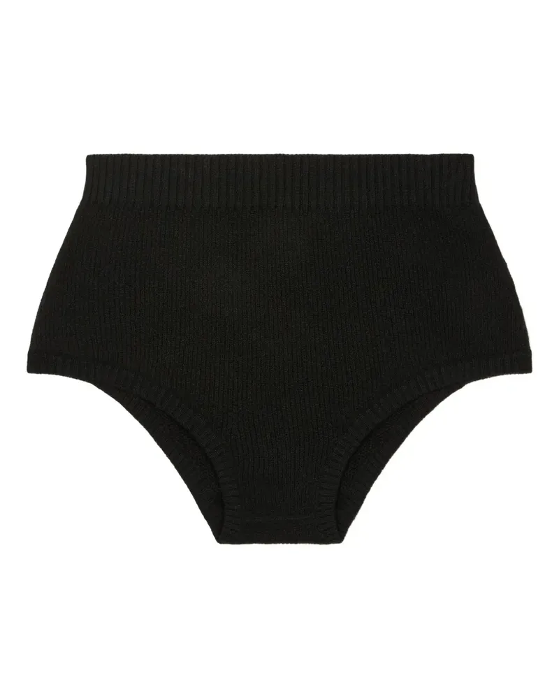 Alanui Shorts mit Kaschmiranteil - Schwarz Schwarz