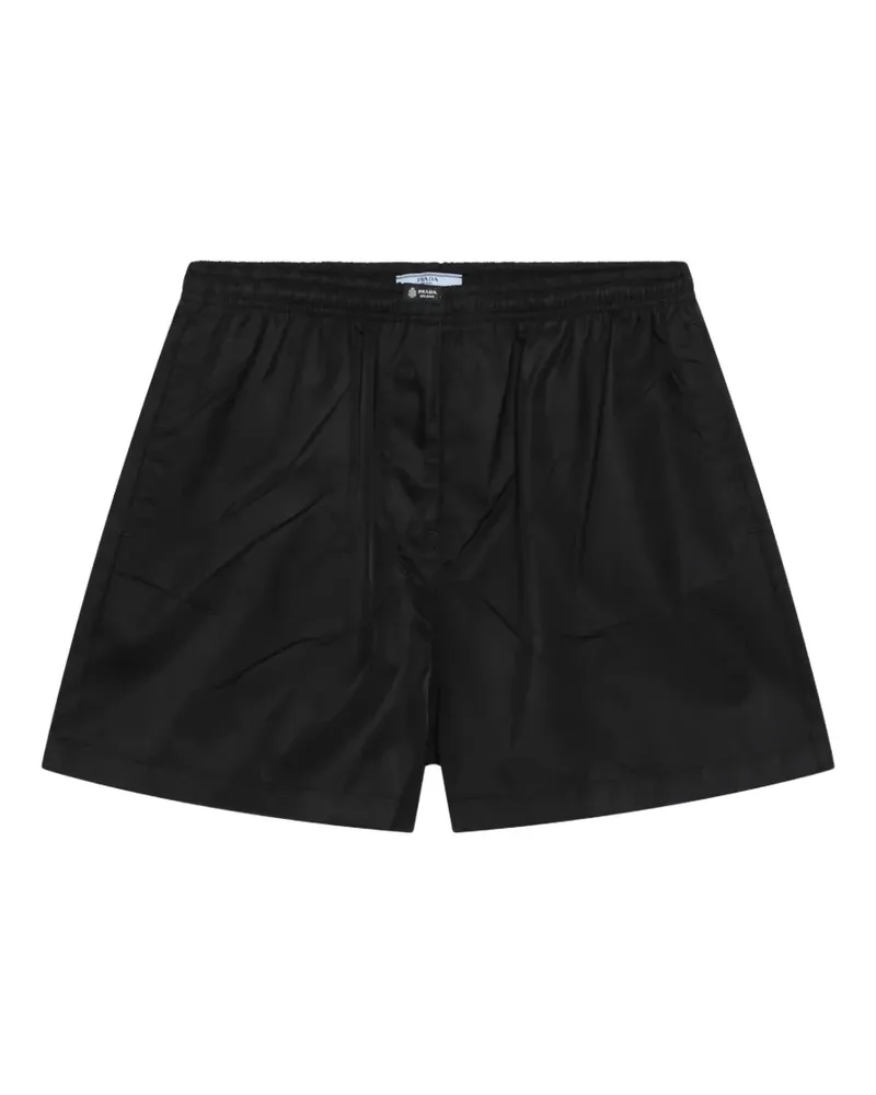 Prada Re-Nylon Shorts - Schwarz Schwarz