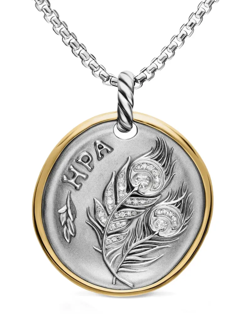 David Yurman Hera Medaillon - Silber Silber