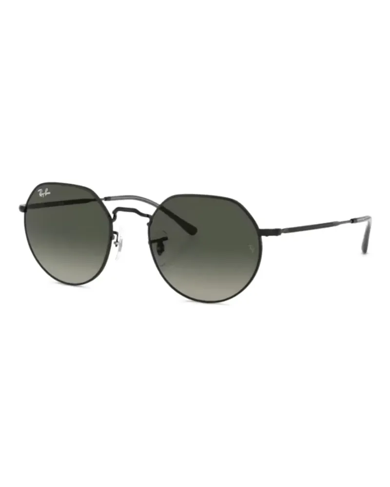 Ray Ban geometric-frame sunglasses - Schwarz Schwarz