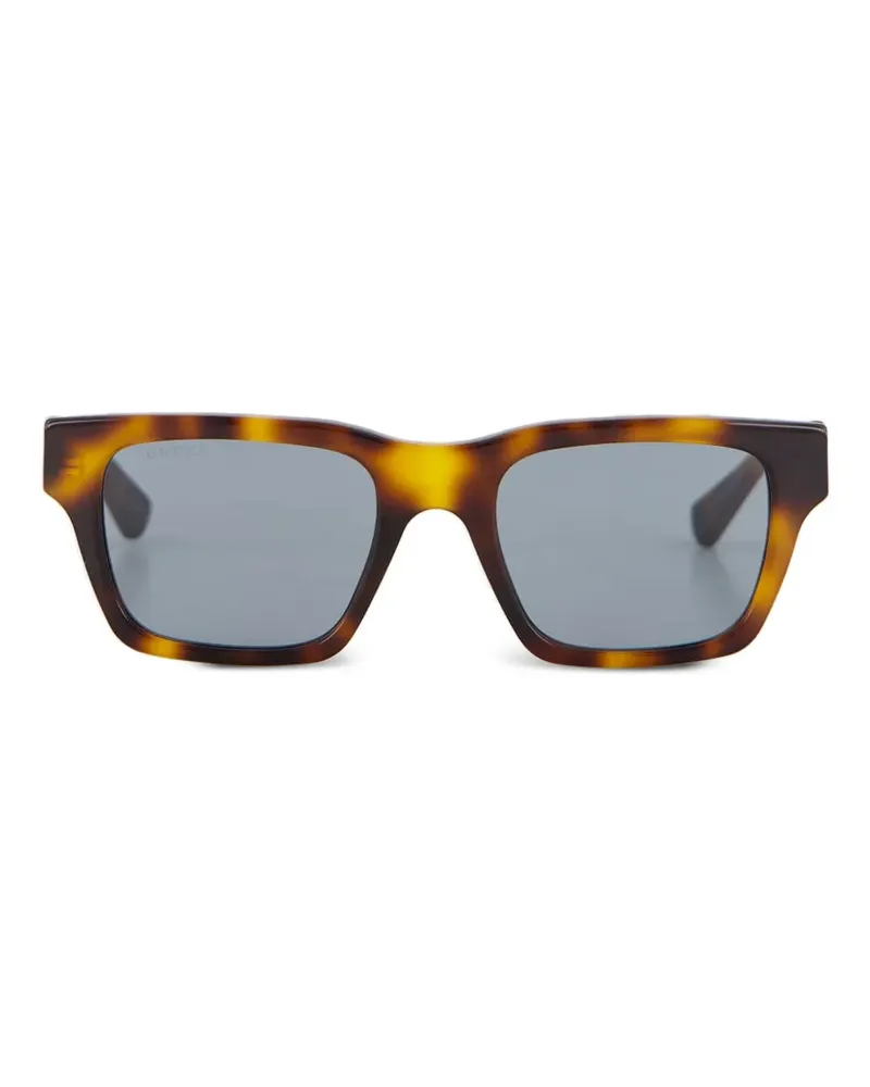Gucci Sonnenbrille in Schildpattoptik - Braun Braun