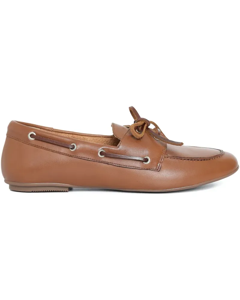 Sarah Chofakian Moon Basket Loafer - Braun Braun
