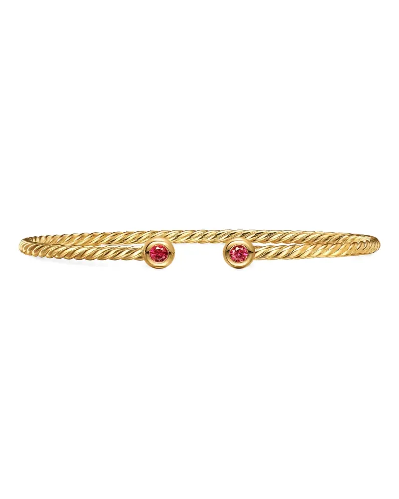 David Yurman micro Cablespira® flex bracelet - Gold Gold