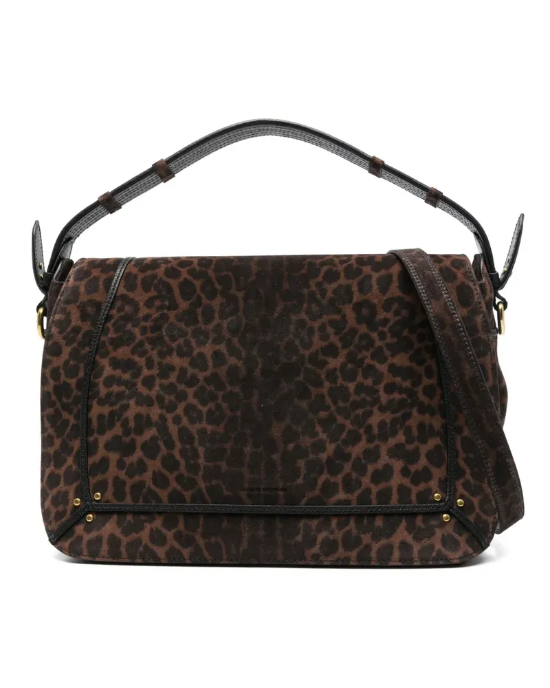 Jérôme Dreyfuss Mittelgroße Pepito Tote Bag - Braun Braun