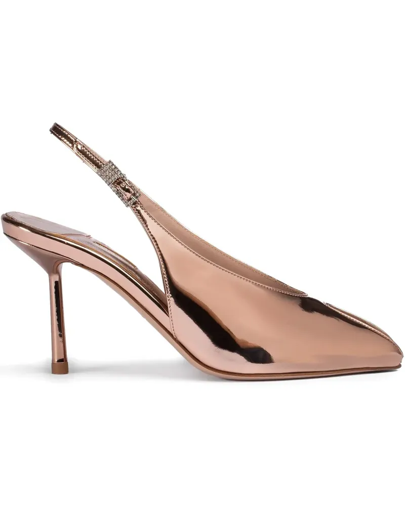 Le Silla Clivage Slingback-Pumps 80mm - Rosa Rosa