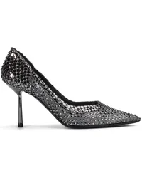 Le Silla Gilda Pumps mit Kristallen 80mm Schwarz