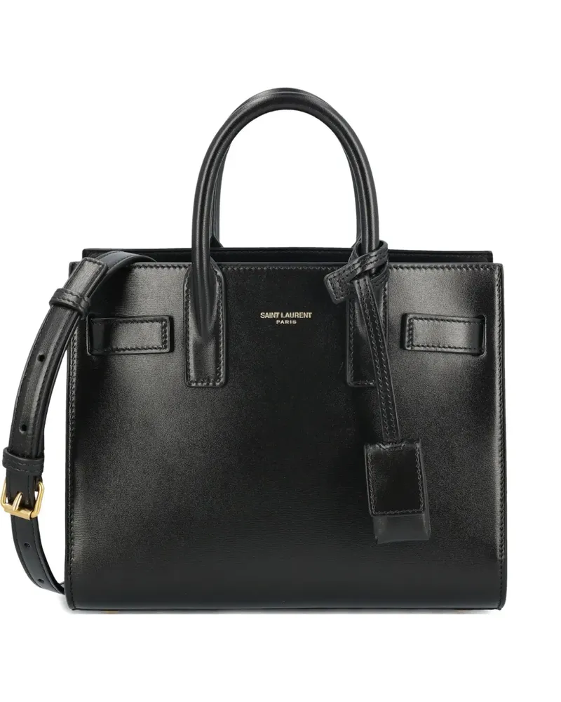 Saint Laurent Mini Sac du Jour Tote Bag - Schwarz Schwarz