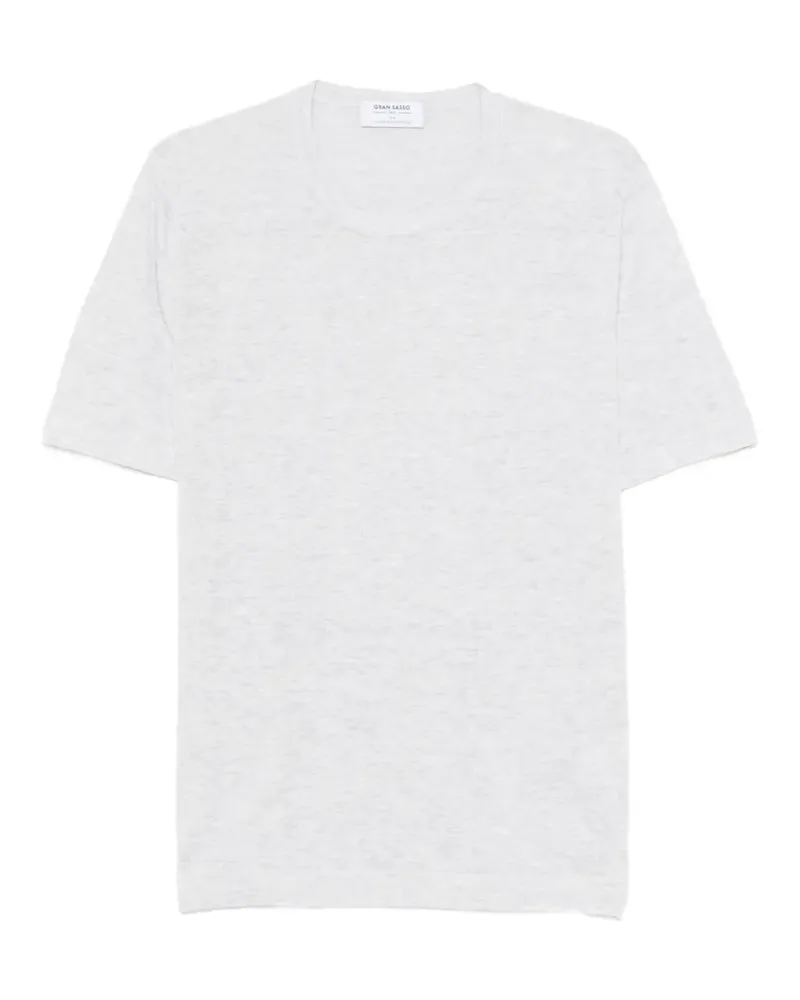 Gran Sasso crew-neck T-shirt - Grau Grau
