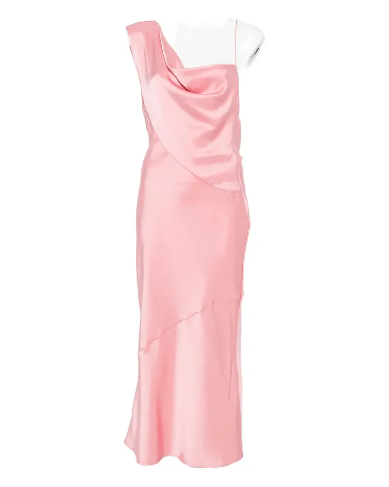 Paris Georgia Minka cowl-neck slip dress - Rosa Rosa