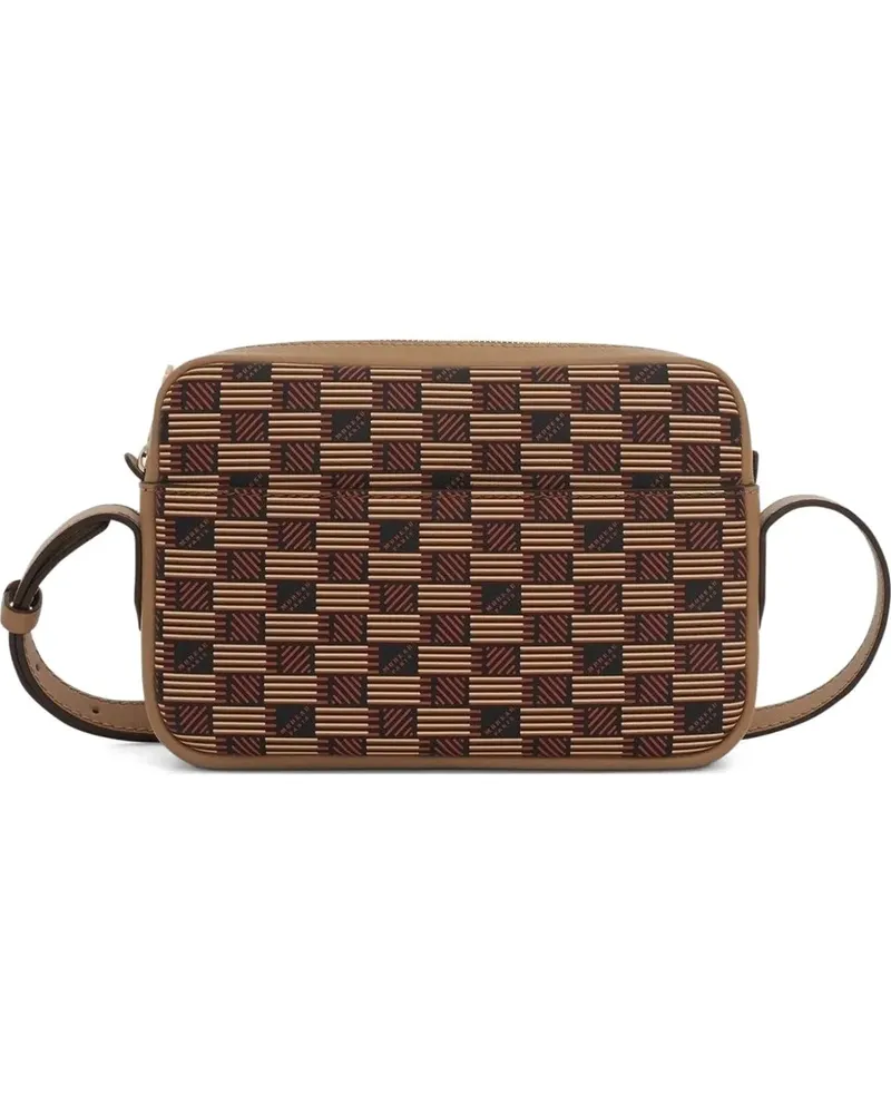 Moreau Paris Savoie 24 PM monogram-pattern shoulder bag - Nude Nude