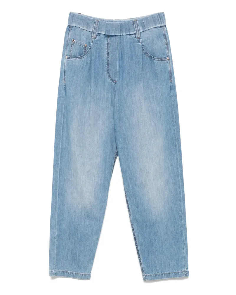 Brunello Cucinelli Five-Pocket-Jeans - Blau Blau
